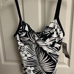 Lauren Ralph Lauren tropical print swim tankini